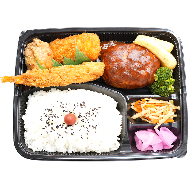 もぐもぐ Dxデミハンバーグ弁当